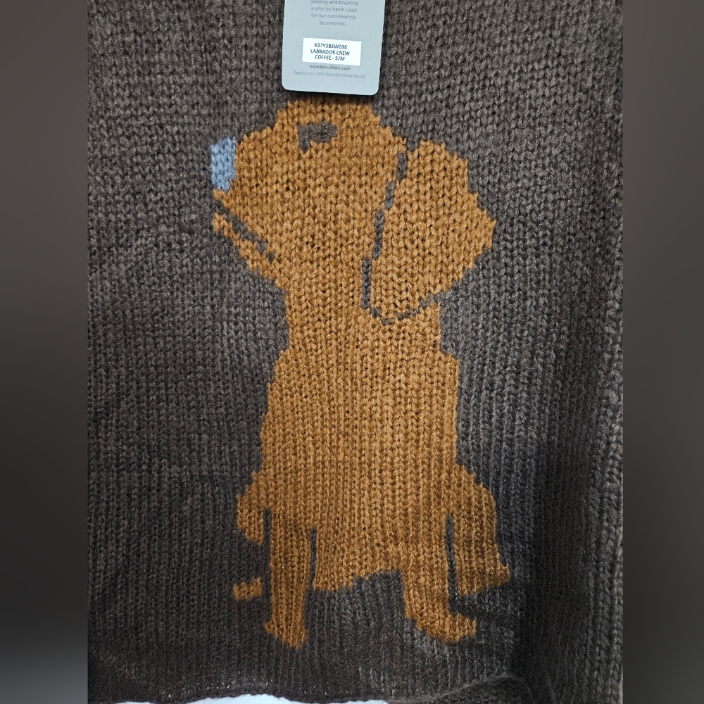 NWT Wooden Ships Labrador Knit Crew - Picture 4 of 7